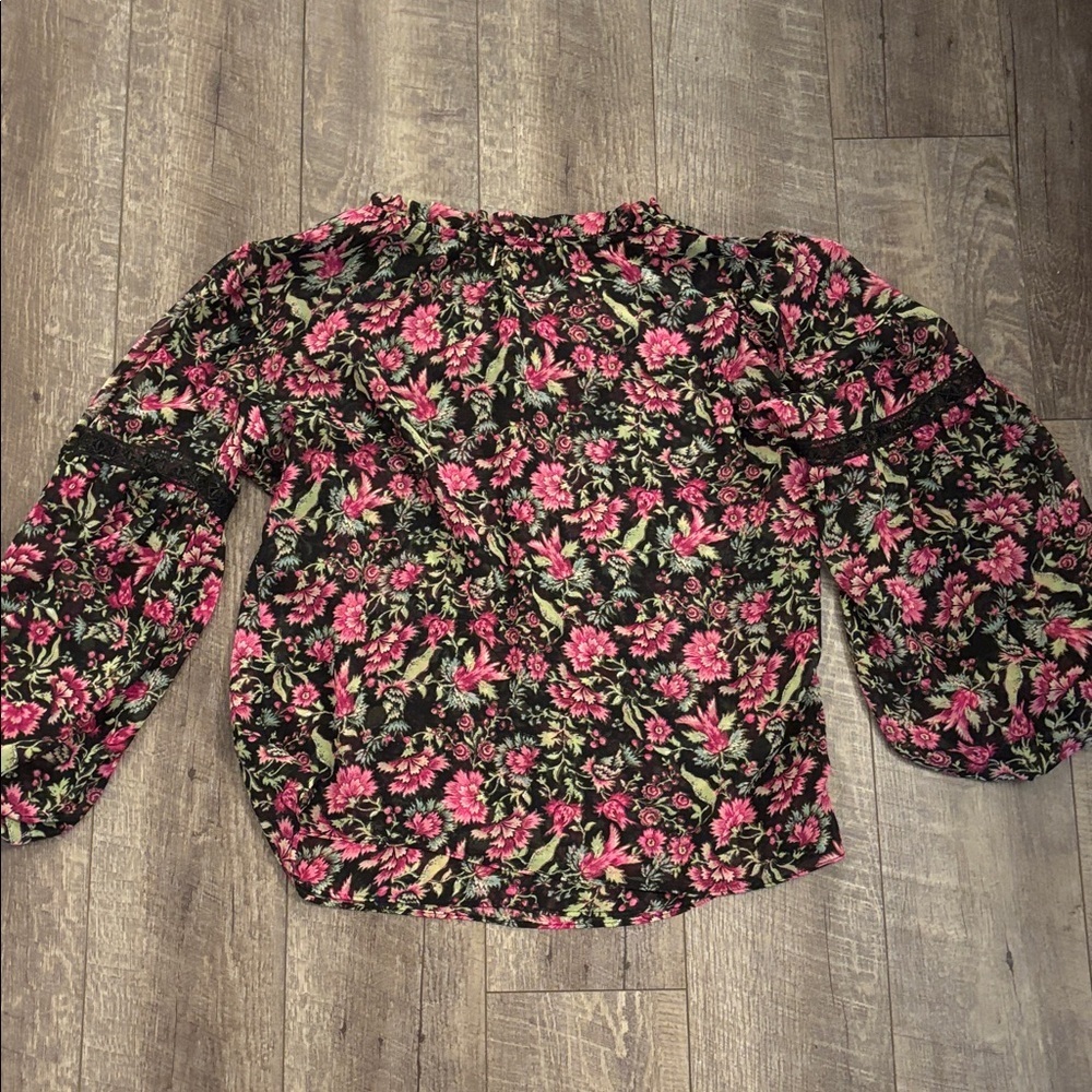 Misa LA Alicia Floral Blouse - Picture 4 of 5